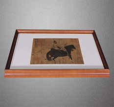 玉林市书画装裱配框服务案例